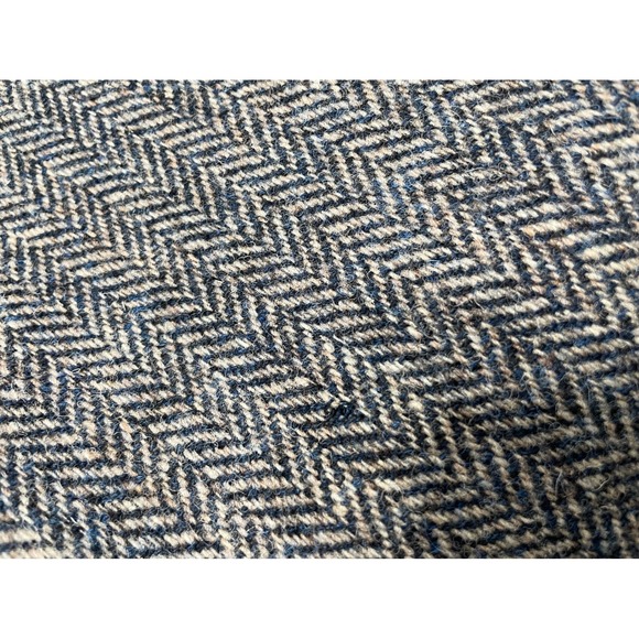 Anderson Little Blazer Harris Tweed 100% Wool Herringbone USA Leather Button‎ 44 - Picture 13 of 16